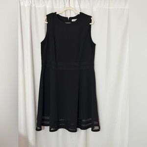 Elegant Black Sleeveless Dress